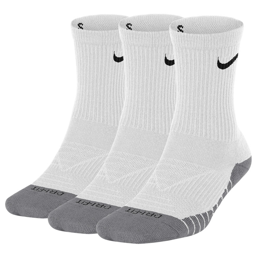 Kids' Nike Dry Cushion Crew Sock (3 Pair) Lacrosse Nike Lacrosse ...